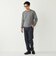 【一部WEB限定】〈手洗い可能〉アンチピリング 12ゲージ クルーネック ニット◇