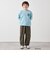 SHIPS any:〈洗濯機可能〉ツイル ストレッチ ワイド カーブ パンツ <KIDS>