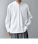 〈抗菌防臭/遮熱等〉マルチファンクション ヘンリーネック Tシャツ(ロンT)◇