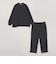 〈洗濯機可能〉ストレッチ 裏起毛 ウォーム アーバン イージー パンツ (セットアップ対応)◆