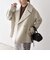 《追加予約》カシミヤ ミックス テーラード ショート Pコート