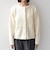 【WEB限定】〈手洗い可能〉ブークレ ニット ジャケット◇