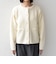 【WEB限定】〈手洗い可能〉ブークレ ニット ジャケット◇