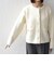 【WEB限定】〈手洗い可能〉ブークレ ニット ジャケット◇