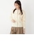 【WEB限定】〈手洗い可能〉ブークレ ニット ジャケット◇