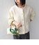 【WEB限定】〈手洗い可能〉ブークレ ニット ジャケット◇