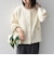 【WEB限定】〈手洗い可能〉ブークレ ニット ジャケット◇