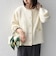 【WEB限定】〈手洗い可能〉ブークレ ニット ジャケット◇