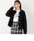 【WEB限定】〈手洗い可能〉ブークレ ニット ジャケット◇