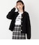 【WEB限定】〈手洗い可能〉ブークレ ニット ジャケット◇