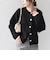 【WEB限定】〈手洗い可能〉ブークレ ニット ジャケット◇
