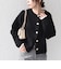 【WEB限定】〈手洗い可能〉ブークレ ニット ジャケット◇