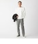 SHIPS: 〈手洗い可能〉ウール シルク テーパードチノ