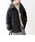 《一部追加予約》【WEB限定】中綿 ダブル ジップ スタンド ブルゾン