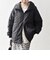 《一部追加予約》【WEB限定】中綿 ダブル ジップ スタンド ブルゾン