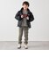 【SHIPS any別注】FIRST DOWN:〈洗濯機可能〉リバーシブル バブル ダウン ジャケット <KIDS>◆