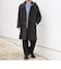 PURE WOOL MELTON ダッフル コート 26AW◆