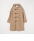 PURE WOOL MELTON ダッフル コート 26AW◆