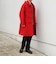 PURE WOOL MELTON ダッフル コート 26AW◆