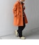 PURE WOOL MELTON ダッフル コート 26AW◆