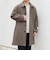 PURE WOOL MELTON ステンカラー コート 26AW◆