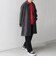 PURE WOOL MELTON ステンカラー コート 26AW◆