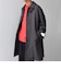 PURE WOOL MELTON ステンカラー コート 26AW◆