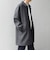 PURE WOOL MELTON ステンカラー コート 26AW◆