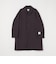 PURE WOOL MELTON ステンカラー コート 26AW◆