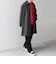 PURE WOOL MELTON ステンカラー コート 26AW◆