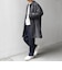 PURE WOOL MELTON ステンカラー コート 26AW◆