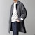 PURE WOOL MELTON ステンカラー コート 26AW◆