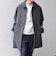 PURE WOOL MELTON ステンカラー コート 26AW◆
