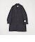 PURE WOOL MELTON ステンカラー コート 26AW◆