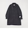 PURE WOOL MELTON ステンカラー コート 26AW◆