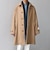 PURE WOOL MELTON ステンカラー コート 26AW◆