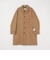 PURE WOOL MELTON ステンカラー コート 26AW◆