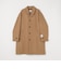PURE WOOL MELTON ステンカラー コート 26AW◆
