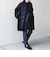 PURE WOOL MELTON ステンカラー コート 26AW◆