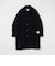 PURE WOOL MELTON ステンカラー コート 26AW◆