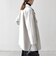 《一部追加予約》【WEB限定】PURE WOOL スタンド & テーラード ハーフ コート