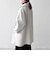《一部追加予約》【WEB限定】PURE WOOL スタンド & テーラード ハーフ コート