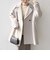 《一部追加予約》【WEB限定】PURE WOOL スタンド & テーラード ハーフ コート