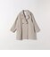 《一部追加予約》【WEB限定】PURE WOOL スタンド & テーラード ハーフ コート