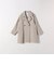 《一部追加予約》【WEB限定】PURE WOOL スタンド & テーラード ハーフ コート