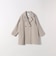 《一部追加予約》【WEB限定】PURE WOOL スタンド & テーラード ハーフ コート