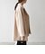 《一部追加予約》【WEB限定】PURE WOOL スタンド & テーラード ハーフ コート