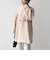 《一部追加予約》【WEB限定】PURE WOOL スタンド & テーラード ハーフ コート