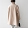 《一部追加予約》【WEB限定】PURE WOOL スタンド & テーラード ハーフ コート