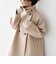 《一部追加予約》【WEB限定】PURE WOOL スタンド & テーラード ハーフ コート